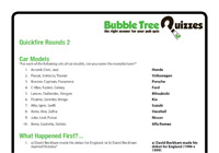 Quickfire Rounds 2 Quickfire Rounds 2